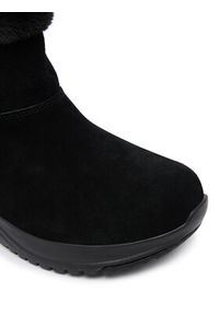 skechers - Skechers Botki On-The-Go Stellar 144775/BBK Czarny. Kolor: czarny. Materiał: zamsz, skóra #3