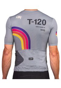 LUXA - Koszulka Kolarska Retro Rise. Kolor: wielokolorowy. Sezon: lato. Sport: kolarstwo