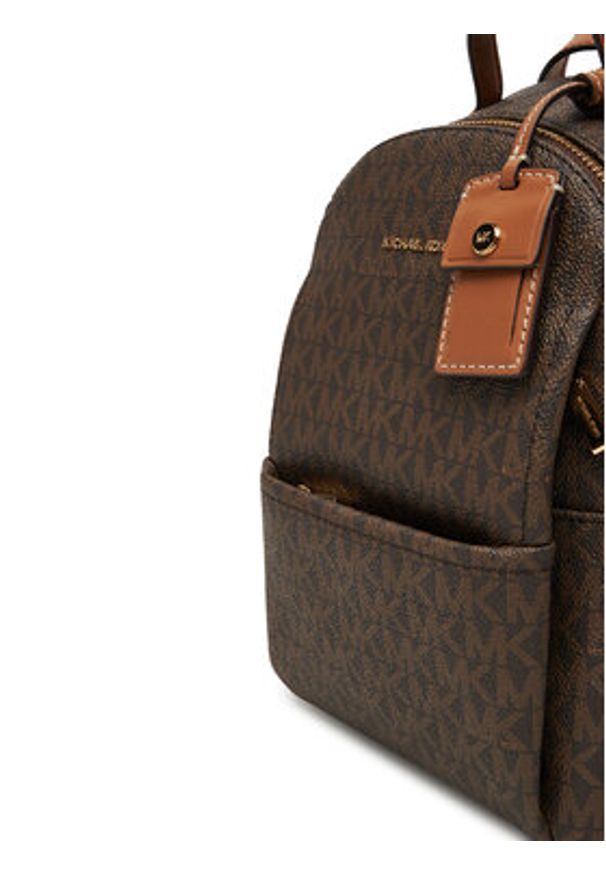 MICHAEL Michael Kors Plecak Sable 30T5G3XB1B Brązowy. Kolor: brązowy. Materiał: skóra