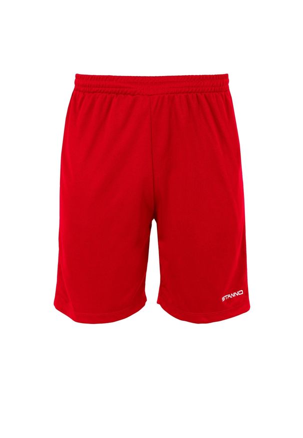 STANNO - Krótka Stanno Club Pro. Kolor: czerwony. Materiał: poliester. Długość: krótkie. Sezon: lato. Styl: sportowy