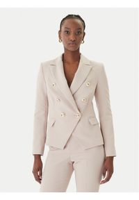 Rinascimento Marynarka CFC0128639003 Beżowy Regular Fit. Kolor: beżowy. Materiał: syntetyk #1