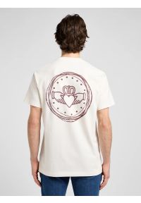 Lee - MESKA KOSZULKA LEE RELAXED GRAPHIC TEE ECRU 112370511 #3