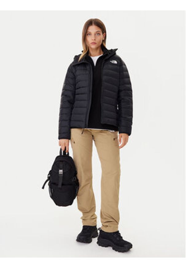 The North Face Kurtka puchowa Classic NF0A8D3E Czarny Regular Fit. Kolor: czarny. Materiał: syntetyk