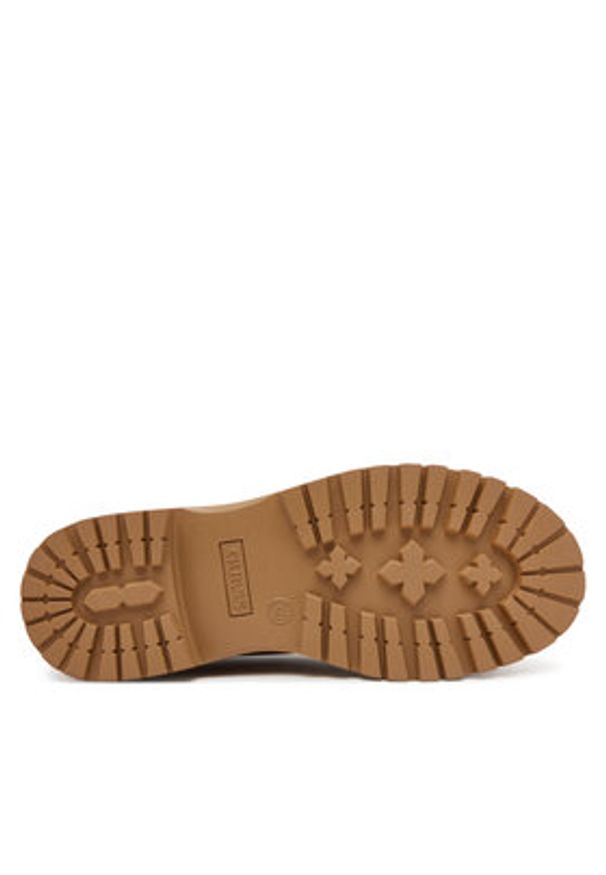 Guess Trapery FLTLEA FAL10 Brązowy. Kolor: brązowy. Materiał: skóra