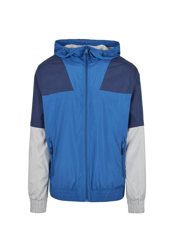 Kurtka Urban Classics zip away track. Kolor: niebieski, szary, wielokolorowy
