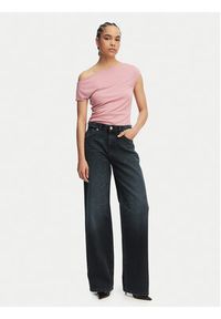 Just Cavalli Jeansy 80PAB5T2 CDWCH Granatowy Straight Fit. Kolor: niebieski #4