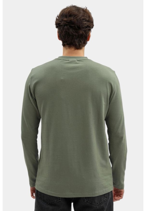 Męski Longsleeve Mustang Style Arlington Agave Green 1016874 6473. Długość rękawa: długi rękaw