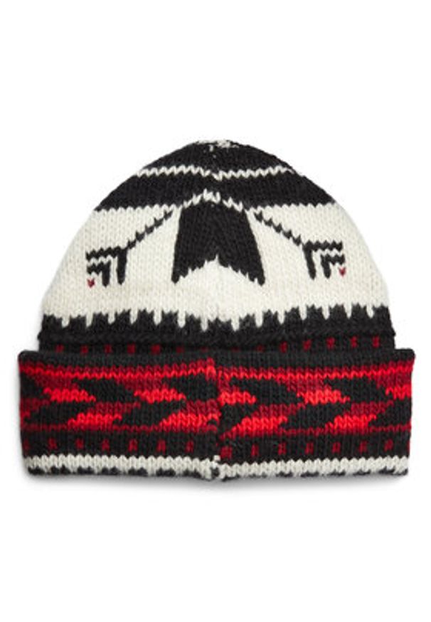 Polo Ralph Lauren Czapka 455931417001 Czarny. Kolor: czarny. Materiał: wełna