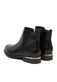 Jenny - JENNY Botki CEO-JAIMI H10816-1A Czarny. Kolor: czarny. Materiał: syntetyk, materiał #5