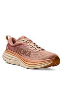 HOKA - Hoka Buty do biegania Bondi 8 1127952 Brązowy. Kolor: brązowy. Materiał: materiał #6