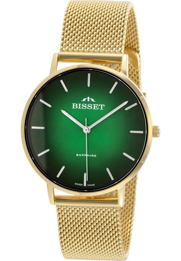 Zegarek Bisset Szwajcarski zegarek damski Bisset ARITTE złoty zt. Kolor: złoty