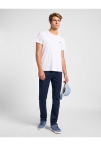 Lee - MESKIE SPODNIE MATERIALOWE LEE DAREN ZIP FLY RIVET NAVY 112363965 #4