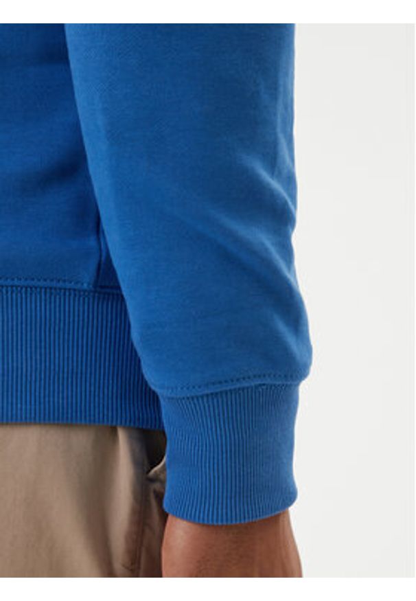 TOMMY HILFIGER - Tommy Hilfiger Bluza Essential MW0MW37237 Niebieski Regular Fit. Kolor: niebieski. Materiał: bawełna