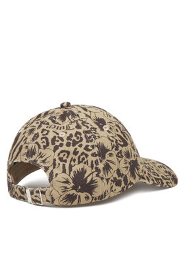 Juicy Couture Czapka z daszkiem Botanical JCAWH125713 Brązowy. Kolor: brązowy. Materiał: materiał, bawełna