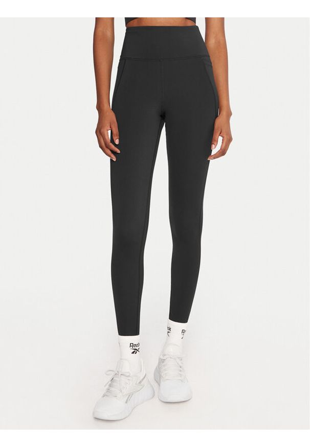 Reebok Legginsy Reebok X Ewa Chodakowska RK25313CCW Czarny Slim Fit. Kolor: czarny. Materiał: syntetyk