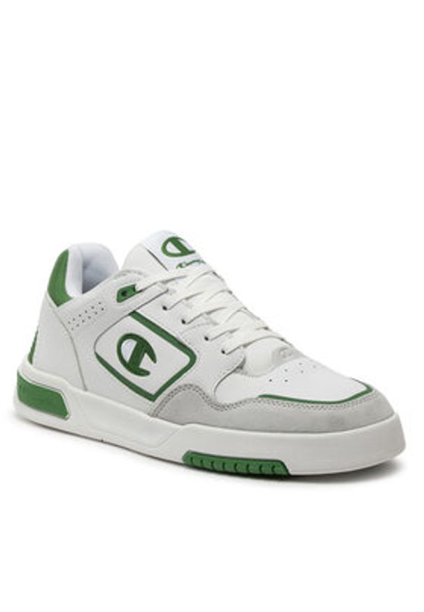 Champion Sneakersy Z80 Low Low Cut Shoe S22217-CHA-WW012 Biały. Kolor: biały. Materiał: skóra
