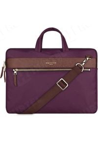 Torba Cartinoe Elegancka torba na laptopa 13,3 cala Cartinoe London Style Series fioletowa. Kolor: fioletowy. Styl: elegancki #1