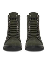 Rieker Trzewiki CEO-X3428-54 Zielony. Kolor: zielony. Materiał: materiał #3