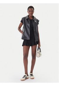 Adidas - adidas Spódnica plisowana Seasonal Essentials Colorpop KC3940 Czarny Loose Fit. Kolor: czarny. Materiał: bawełna #2