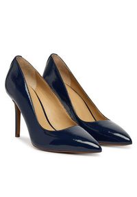Lauren Ralph Lauren - LAUREN RALPH LAUREN Szpilki 802P10268001 Granatowy. Kolor: niebieski. Materiał: skóra, lakier. Obcas: na szpilce #4
