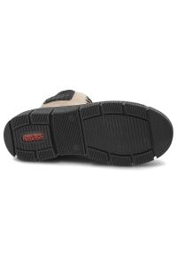 Beżowe Botki Rieker Ocieplane Buty Damskie. Okazja: na spacer, na co dzień. Kolor: beżowy. Materiał: materiał. Sezon: zima, jesień. Styl: casual, elegancki #3