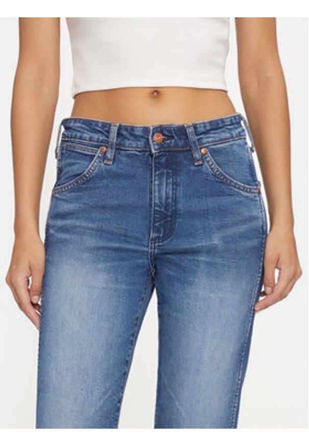 Wrangler Jeansy Piper 112356405 Niebieski Slim Fit. Kolor: niebieski