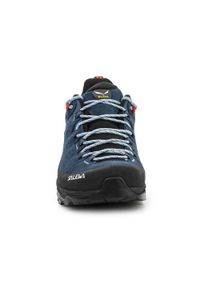 Buty trekkingowe damskie Salewa Alp Trainer 2. Zapięcie: sznurówki. Kolor: niebieski. Materiał: guma, materiał, syntetyk. Szerokość cholewki: normalna