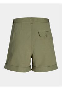 JJXX Szorty materiałowe Maddy 12253014 Zielony Loose Fit. Kolor: zielony. Materiał: bawełna