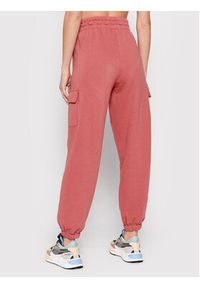 Puma Spodnie dresowe Clsx 531698 Różowy Relaxed Fit. Kolor: różowy. Materiał: bawełna, dresówka #5