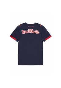 Puma - Młodzieżowa koszulka wyjazdowa FC Red Bull Salzburg 25/26 PUMA New Navy Red Blue. Kolor: niebieski