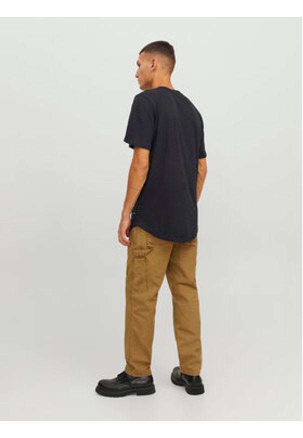 Jack & Jones T-Shirt Noa 12210945 Czarny Regular Fit. Kolor: czarny. Materiał: bawełna