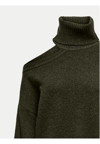 JDY Golf Debbie 15339501 Zielony Regular Fit. Typ kołnierza: golf. Kolor: zielony. Materiał: syntetyk #8