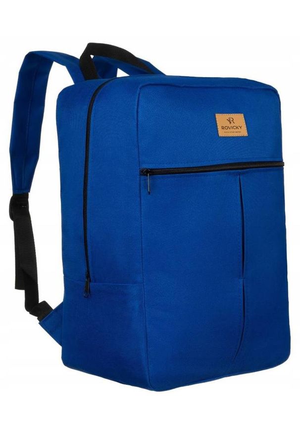 ROVICKY - Plecak podróżny Rovicky [DH] R-PLEC niebieski. Kolor: niebieski. Styl: sportowy