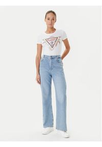 Guess T-Shirt W5YI13 J1314 Biały Regular Fit. Kolor: biały. Materiał: bawełna #3