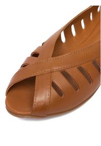 Lasocki Baleriny CEO-RST-ERICA-66 Brązowy. Kolor: brązowy. Materiał: skóra #5