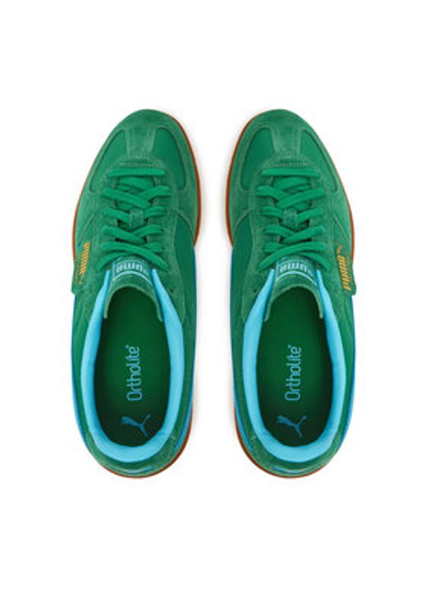 Puma Sneakersy Palermo Vintage Update 401364 01 Zielony. Kolor: zielony. Materiał: materiał