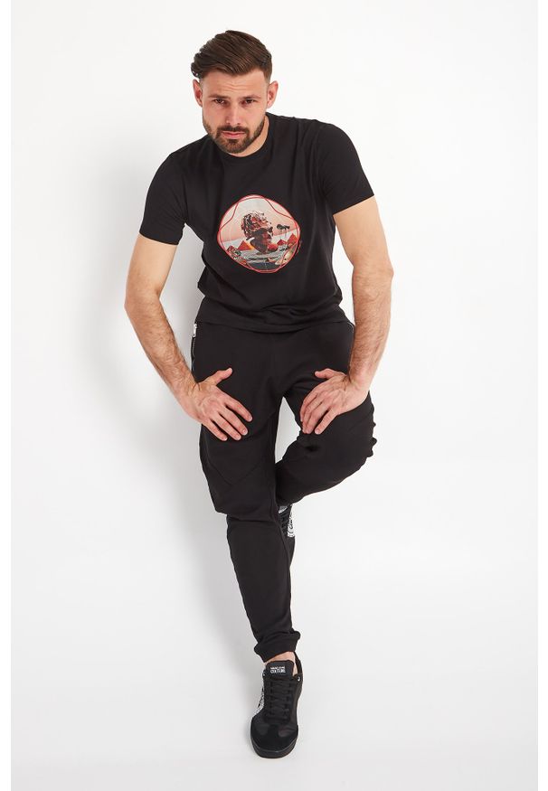T-shirt Just Cavalli z nadrukiem