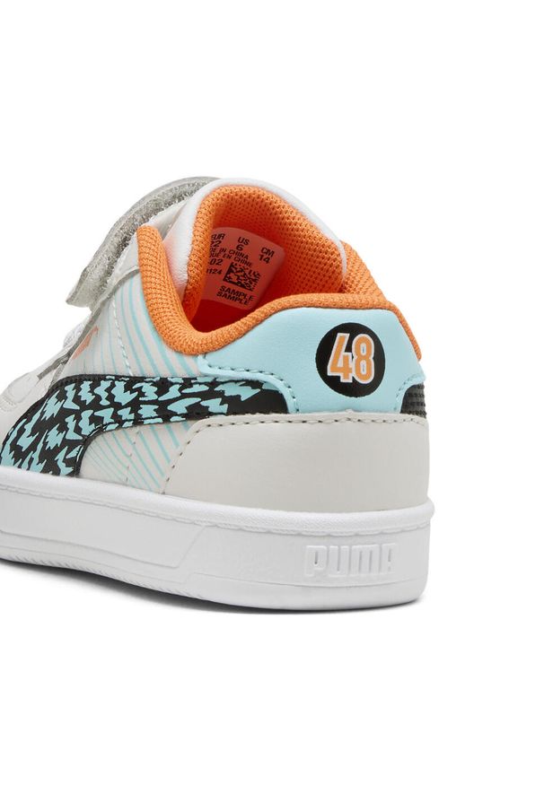 Puma - Sneakersy dla małych dzieci PUMA Caven 2.0 Poised 2 PUMA. Kolor: szary, niebieski, wielokolorowy. Sezon: lato. Sport: turystyka piesza
