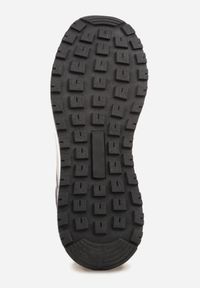 Born2be - Szare Buty Sportowe Sneakersy na Grubej Podeszwie Nerola. Okazja: na spacer, na co dzień. Kolor: szary. Materiał: jeans. Sport: turystyka piesza #4