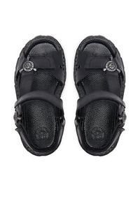 NEW ROCK Sandały M-BIOS130-C7 Czarny. Kolor: czarny. Materiał: skóra. Styl: rockowy