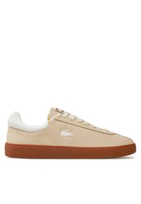 Lacoste Sneakersy Chaussure baseshot 748SMA0008 Biały. Kolor: biały. Materiał: skóra, zamsz #1