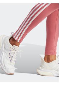 Adidas - adidas Legginsy Future Icons 3-Stripes IC0517 Różowy Regular Fit. Kolor: różowy. Materiał: bawełna #6