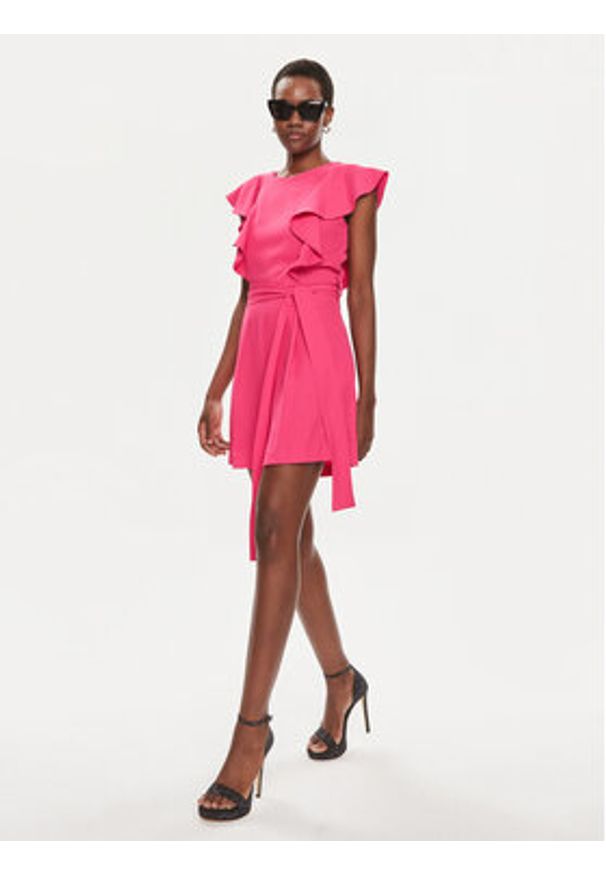 Rinascimento Kombinezon CFC0118377003 Różowy Regular Fit. Kolor: różowy. Materiał: syntetyk