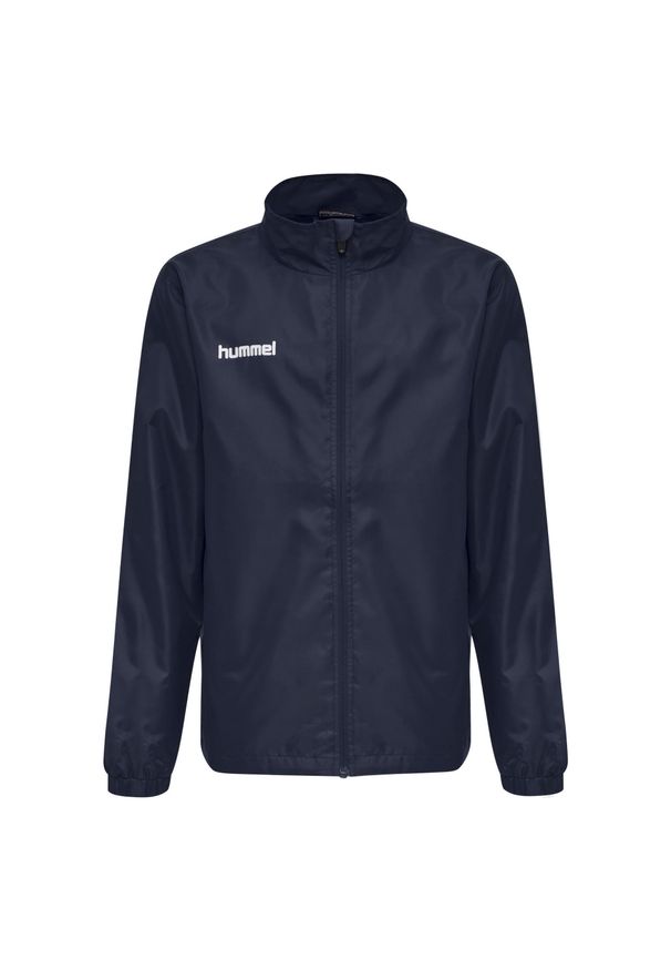 Kurtka dziecięca Hummel hmlPROMO rain. Typ kołnierza: kołnierzyk stójkowy. Kolor: niebieski. Sport: piłka nożna