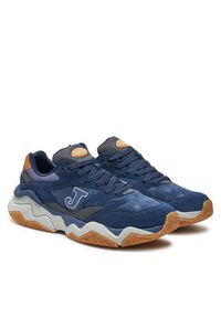 Joma Sneakersy C1400 C1400W2403 Granatowy. Kolor: niebieski. Materiał: skóra #5