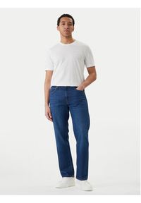 Bugatti T-Shirt 8350-95040 Biały Slim Fit. Kolor: biały. Materiał: bawełna #3