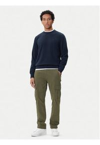 Mustang Bluza Clio 1016963 Granatowy Regular Fit. Kolor: niebieski. Materiał: bawełna #3