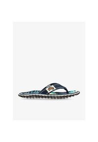 Japonki Gumbies Islander Canvas Flip-Flops. Kolor: niebieski