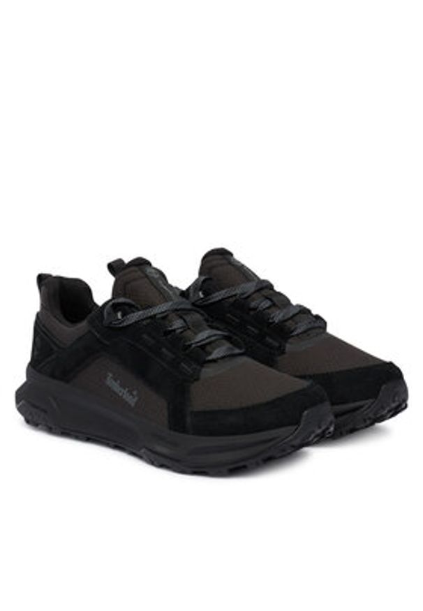 Timberland Sneakersy Motion Ledge Low Lace Up TB0A6F2EEK41 Czarny. Kolor: czarny. Materiał: materiał