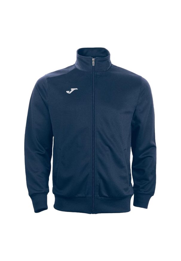 Joma - Kurtka Dresowa Dziecięca Combi. Kolor: niebieski. Materiał: dresówka